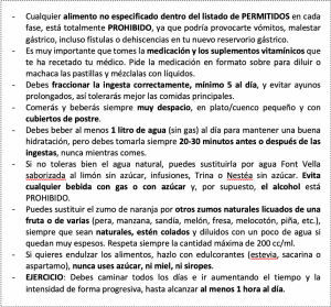 Alimentación después de la cirugía bariátrica: Fase 2. Semi-líquida | ObesiMad